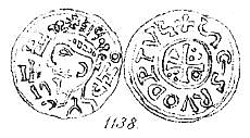 Денарий, Германия, Бавария, Heinrich II (1002-1024), м.д. Salzburg, , Hahn 1976,