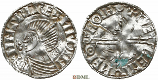 Денарий, Ирландия, Sihtric III Anlafsson (995-1036), м.д. Dublin, монетарий ?