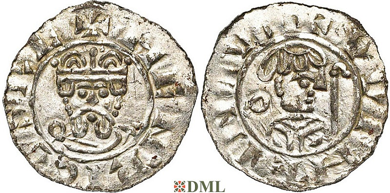 Денарий, Германия, Нижняя Лотарингия, B. Wilhelm (1054-1076), м.д. Groningen, Ilisch 2000 18.10