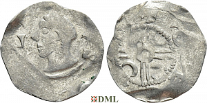 Денарий, Германия, Нижняя Лотарингия, Albert II (1031-1063), м.д. Dinant, Ilisch 2014, 30.7