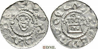 Денарий, Германия, Нижняя Лотарингия, Godfried (†1069), м.д. Merum, Ilisch 2000, 24.6
