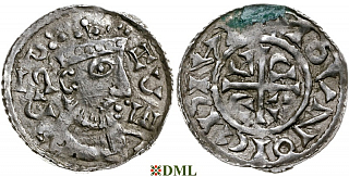 Денарий, Германия, Бавария, Heinrich III (1039-1056), м.д. Regensburg, Hahn 1976, 38A