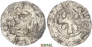 Денарий, Германия, Франкония, Anonymous bishop, м.д. Fritzlar