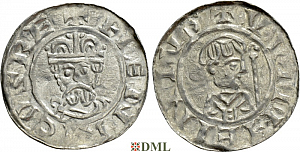 Денарий, Германия, Нижняя Лотарингия, B. Wilhelm (1054-1076), м.д. Groningen, Ilisch 2000 18.9