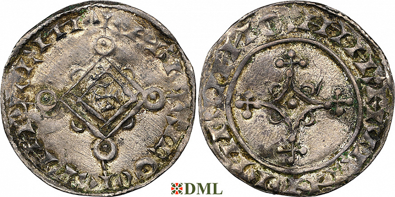 Денарий, Дания, Sven Estridsen (1047-1075), м.д. Hedeby, Hbg. 74