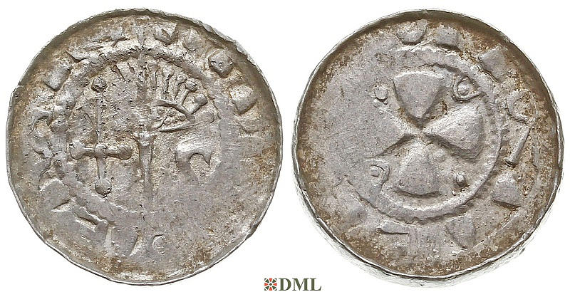Денарий, Германия, Саксония, Anonymous bishop