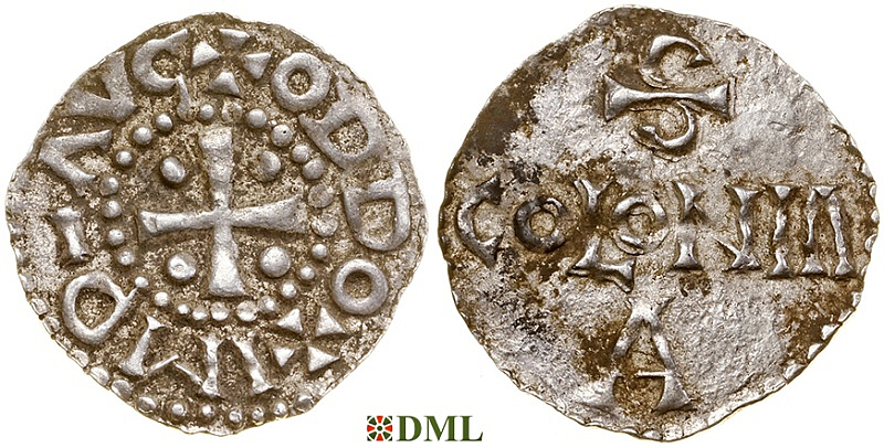 Денарий, Германия, Саксония, Anonymous bishop, м.д. Soest, Dbg. 342