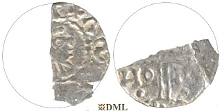 Денарий, Германия, Нижняя Лотарингия, Gf. Hermann (1020-1051), м.д. Emden
