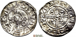 Денарий, Англия, Cnut (1016-1035), м.д. ?, монетарий ?, North 787