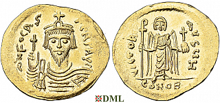 Солид, Византия, Focas (602-610), м.д. Constantinople
