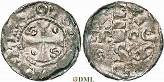 Денарий, Германия, Нижняя Лотарингия, Lambert II (1040-1063), м.д. Brussel