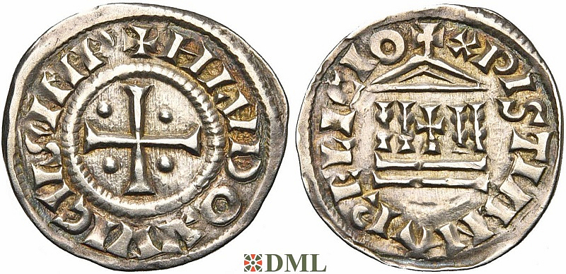 Денье, Каролинги, Louis le Pieux (814-840), Unknown mints, Depeyrot 1179