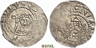 Денарий, Германия, Франкония, Siegfried I (1060-1084), м.д. Mainz, Dbg. 823
