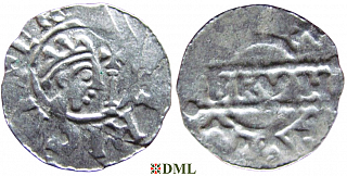 Денарий, Германия, Нижняя Лотарингия, Bruno III (1050-1057), м.д. Leeuwarden, Ilisch 2000, 21.14