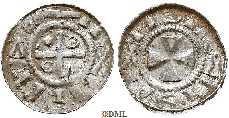 Денарий, Германия, Саксония, Anonymous bishop