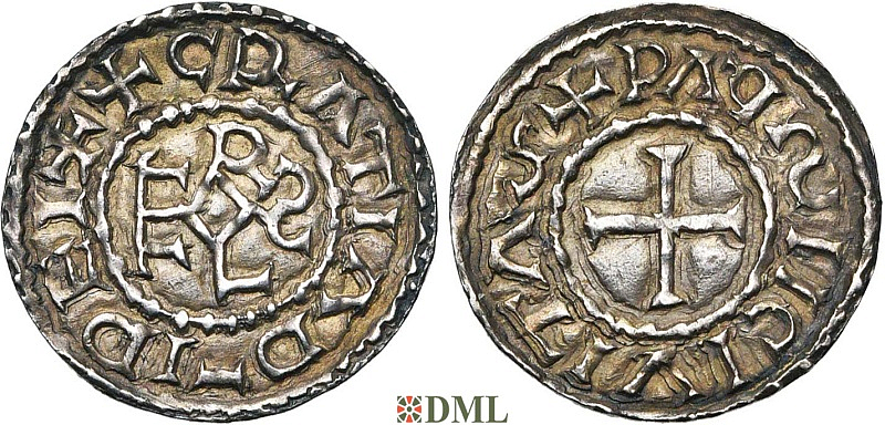 Денарий, Каролинги, Charles le Chauve (840-877)
