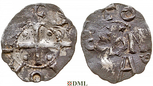 Денарий, Германия, Нижняя Лотарингия, Otto I (936-973), м.д. Koln, Dbg 331