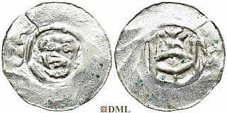 Денарий, Германия, Нижняя Лотарингия, Anonymous bishop, Umkreis von Emden, Dbg. 1311