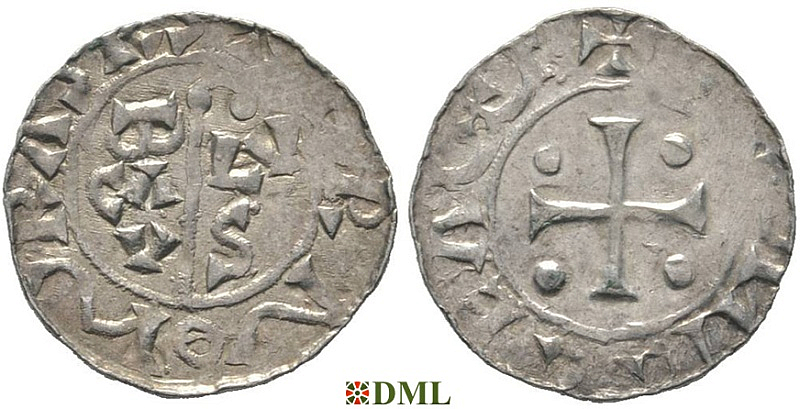 Денарий, Германия, Нижняя Лотарингия, B. Bernold (1040-1054), м.д. Groningen, Ilisch 2000 18.3