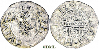 Денарий, Германия, Нижняя Лотарингия, Wilhelm de Ponte (1054-1076), м.д. Utrecht, Ilisch 2000, 10.5