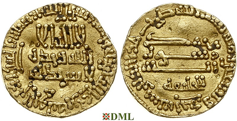 Динар, Аббасиды, халиф Harun ar-Rashid (786-809), м.д. Misr, 191 г.х.