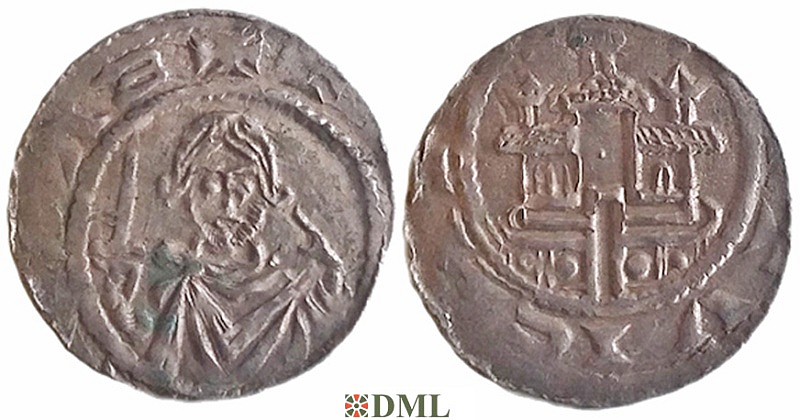 Денарий, Германия, Саксония, EB. Hartwig (1079-1102), м.д. Gittelde, Dbg. 689