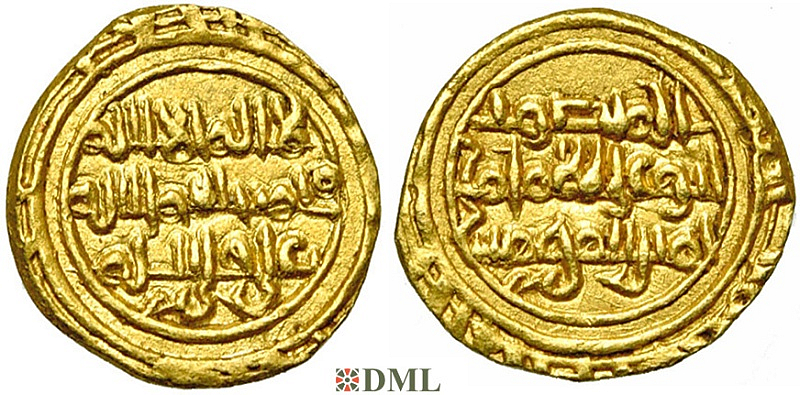 1/4 Динара, Фатимиды, халиф al-Mustansir billah (1036-1094)