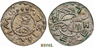 Денарий, Чехия, Богемия, Vratislav II (1061-1092), Šmerda 1996, 165