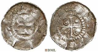 Денарий, Германия, Саксония, Anonymous bishop