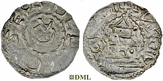 Денарий, Германия, Швабия, Ulrich I (1002-1026), м.д. Chur, Dbg. 984
