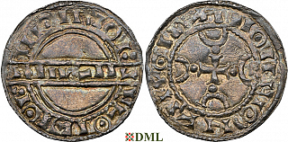 Денарий, Дания, Hardeknut (1035-1042), м.д. Hedeby, Hbg. 50