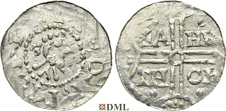 Денарий, Германия, Нижняя Лотарингия, Gf. Hermann (1020-1051), м.д. Emden, Dbg. 772