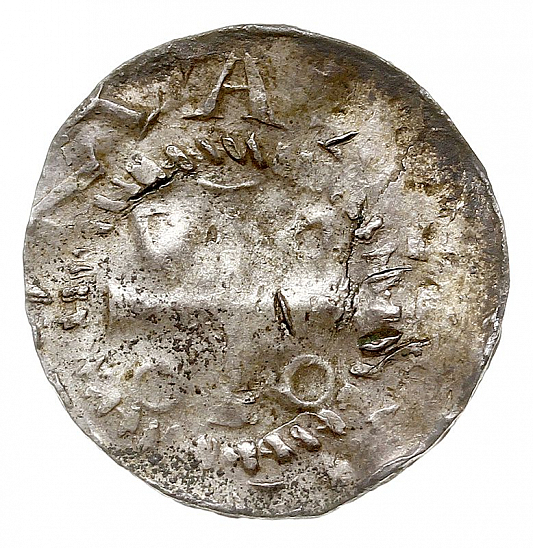 Денарий, Германия, Саксония, Нижняя Саксония, Otto III (983-1002), type OAP