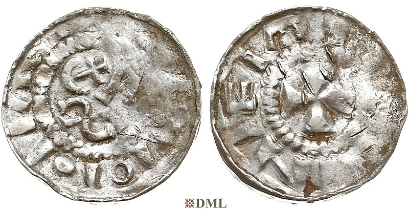 Денарий, Германия, Саксония, Anonymous bishop