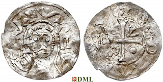 Денарий, Чехия, Boleslav II (972/973-999), м.д. Prague, Šmerda 1996, 14g