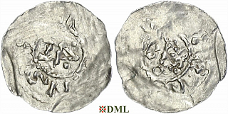 Денарий, Германия, Швабия, Anonymous bishop, м.д. Basel, Dbg.