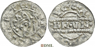 Денарий, Германия, Нижняя Лотарингия, Bruno III (1050-1057), м.д. Dokkum, Ilisch 2000, 21.19