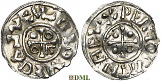 Денарий, Чехия, Vladivoj (1002-1003), м.д. Prague, Šmerda 1996, 88b