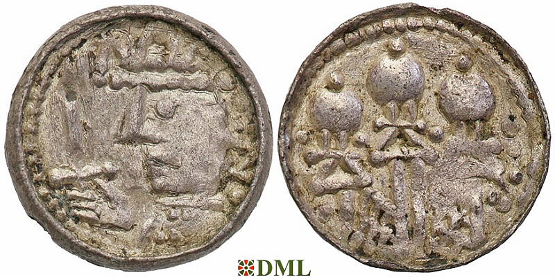 Денарий, Польша, Bolesław II (1058-1080)