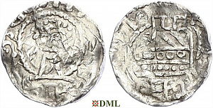Денарий, Германия, Нижняя Лотарингия, Theoduin (1048-1075), м.д. Huy, Ilisch 2014, 33.25
