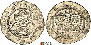 Денарий, Германия, Нижняя Лотарингия, Gf. Egbert II (1068-1090), м.д. Bolsward